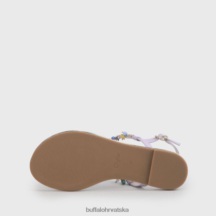 svijetlo ljubičasta Buffalo rachel charms veganske sandale |sandale TDD6T770